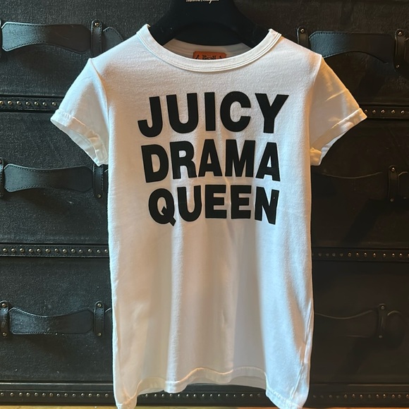 Juicy Couture Tops - Juicy Couture Designer Tee.  High-end Cotton Tee.